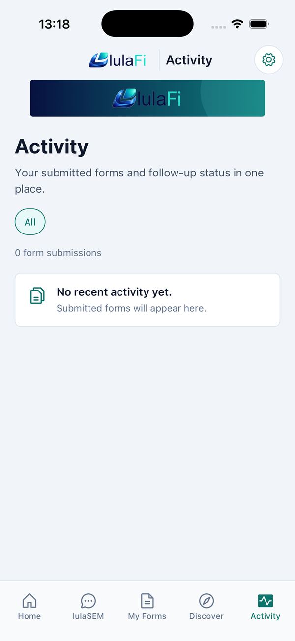 My Forms, Form details and Activity