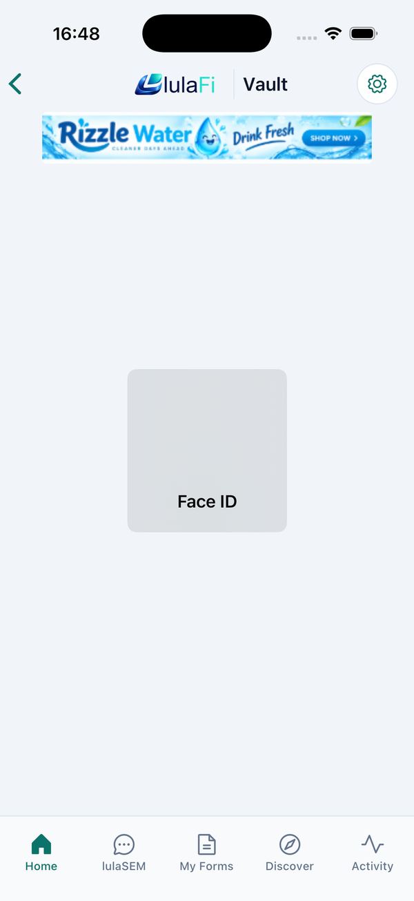 Unlock → edit your details → saved