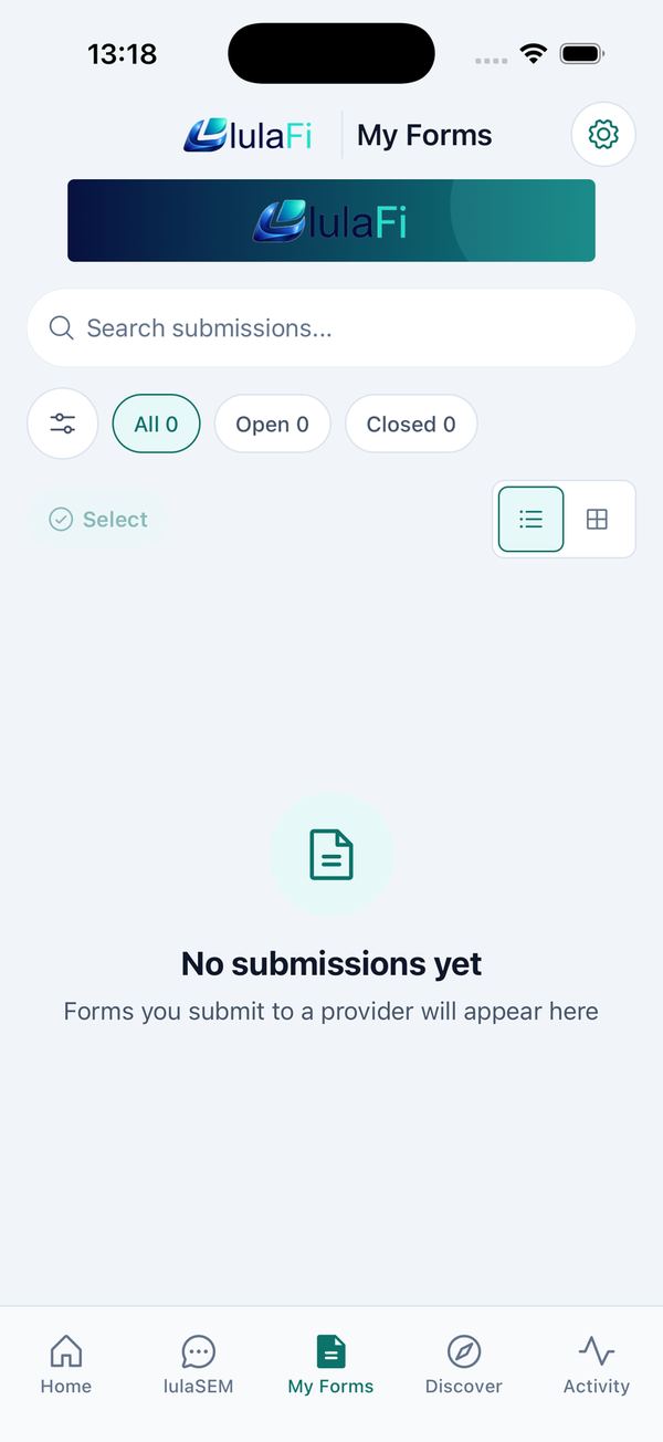 My Forms, Form details and Activity